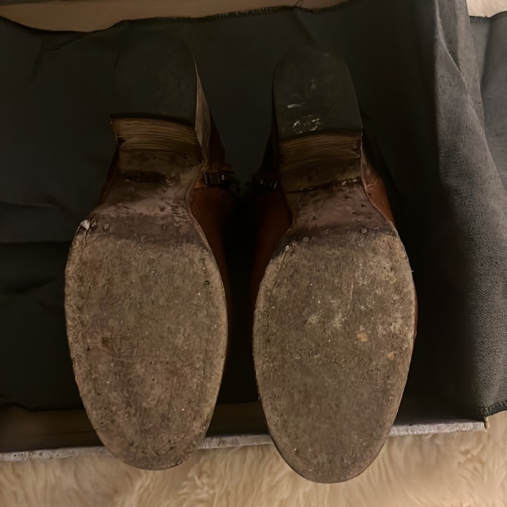 Darius Freebirds size 7 Cognac brown. Unbelievably well constructed. Little wear - Picture 10 of 16